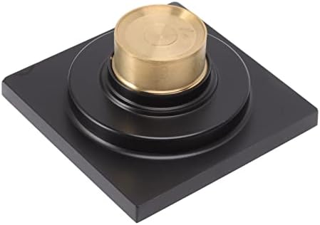 4x4 Inch Square Shower Floor Drain in Antique Style