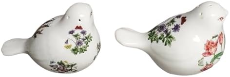 Portmeirion Botanic Garden Bird Shaped Salt Pepper Set