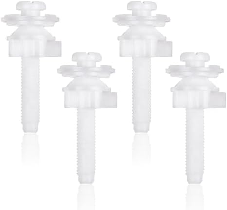Wuffove Toilet Seat Screws Replacement Kit 4 Pieces