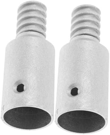 2pcs Metal Threaded Tip Replacement Kit for Broom and Mop Handles 1