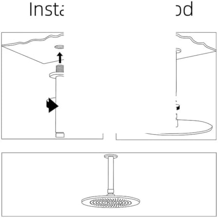 Stainless Steel Chrome Shower Arm Extension Bar