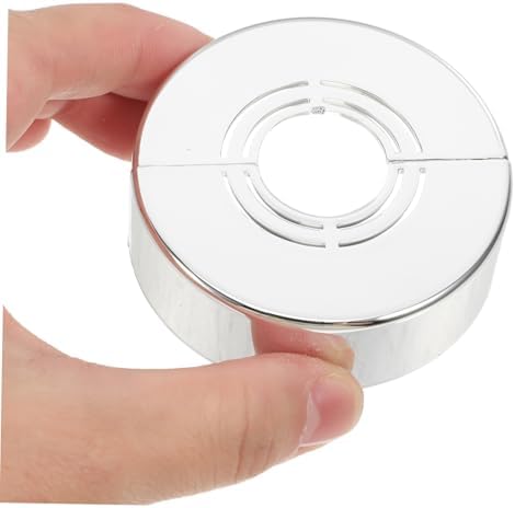 Veemoon 4pcs ABS Faucet Hole Cover Flange Plate