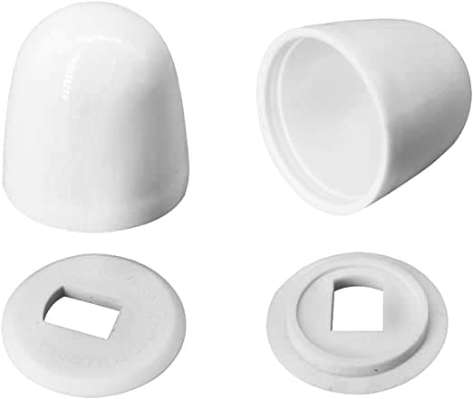 Universal Toilet Bolt Caps 4 Pack 144 Inch Height