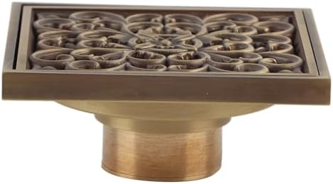 Hilitand Antique Brass Drain Strainer Cover Grate 1