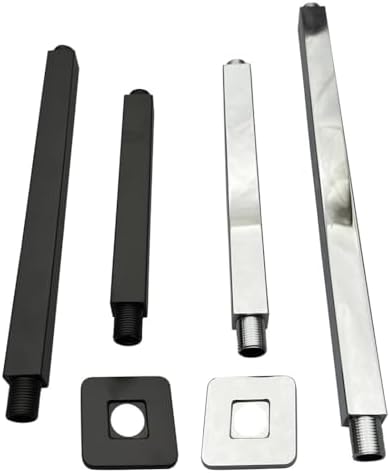 Stainless Steel Ceiling Mount Shower Arm 25cm Chrome