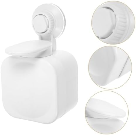 LIFKOME Wall-Mounted Soap Dispenser for Liquid and Bar Soap