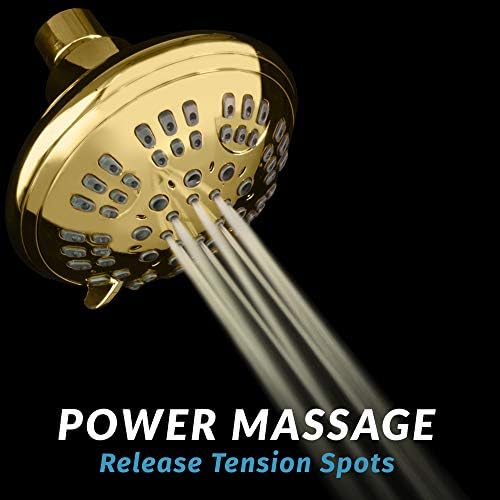ShowerMaxx Luxury Spa ImperialShine Gold Shower Head