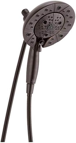 Delta 5-Spray In2ition Dual Shower Head with Handheld Spray and Hose