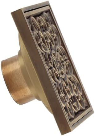 Hilitand Antique Brass Drain Strainer Cover Grate 1