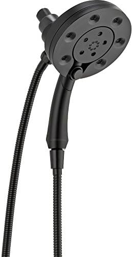 Delta 4-Spray H2Okinetic In2ition 2-in-1 Handheld Shower Head Matte Black