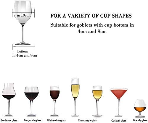 FOMANSH Wine Glass Rack - Gold Metal Cabinet Holder for Bar Kitchen