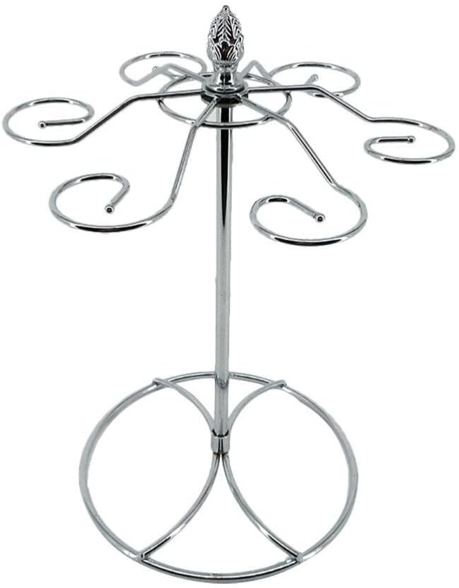 Cabilock 6 Hook Wine Glass Stand for Kitchen and Bar