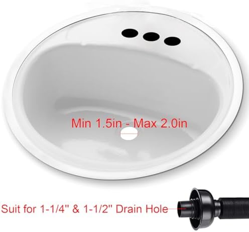 Tempsnow Universal Sink Drain Kit 1-14 1-12
