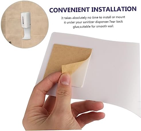 PRETYZOOM 1Pc Wall Mounted Soap Dispenser Tray