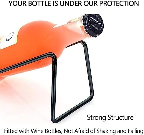SuproBarware Stainless Steel Wine Rack - Set of 6