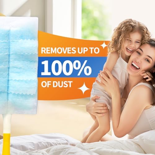 Senowi 60 Count Electrostatic Duster Refills for Swiffer