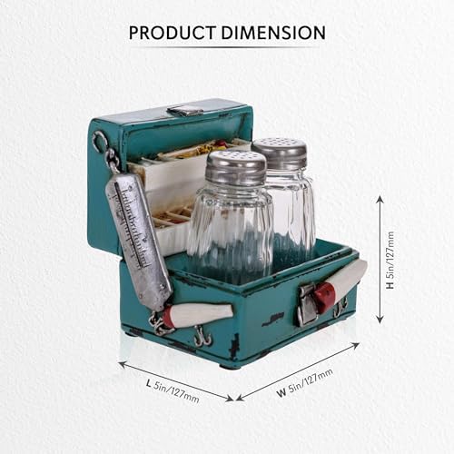 Pine Ridge Glass Salt and Pepper Shakers Set