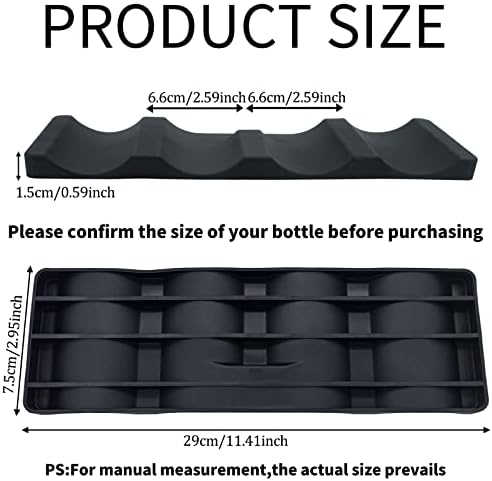 2 Pack Foldable Wine Beer Can Stacking Mat