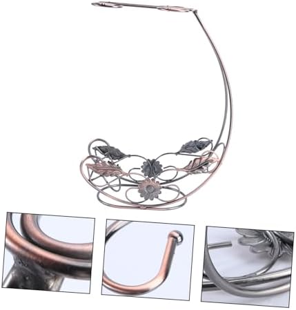 Cabilock Iron Wine Bottle Goblet Rack