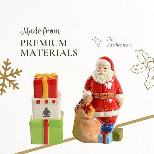 Spode Christmas Tree Salt and Pepper Shaker Set 1
