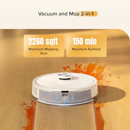 Roborock Q7 M5 Robotic Vacuum and Mop Combo White