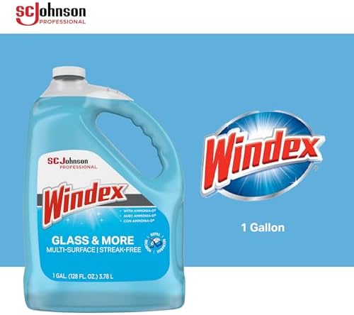 SC Johnson Windex Glass Cleaner 128 Oz Case Of 4