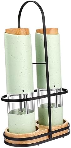 DECHOUS 2-Piece Electric Salt Pepper Shaker Set 1