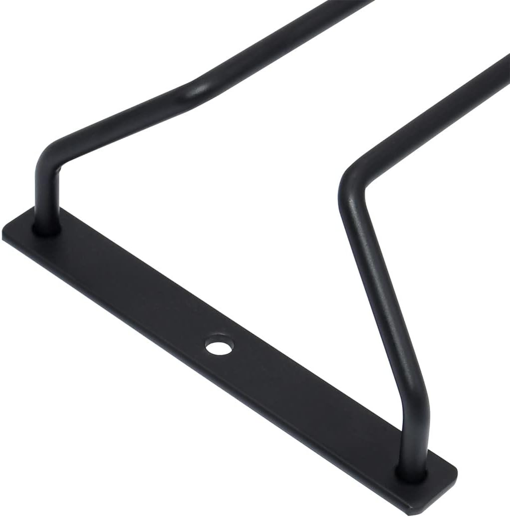 Zoohot 7-Inch Wine Glass Rack - 3 Pack Under Cabinet Holder