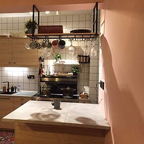 Wine Rack Ceiling Wall-Mounted Holder 100Cm