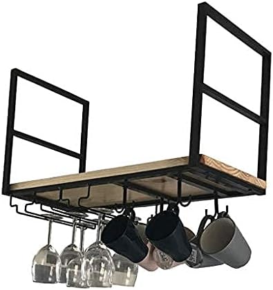 Wine Rack Ceiling Wall-Mounted Holder 100Cm
