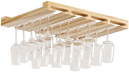 Rustic State 4 Sectional Wine Glass Rack