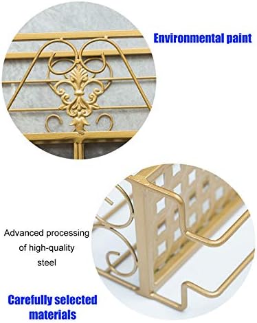BOCbco Iron Art Wall-Mounted Wine Racks 25Cm10Cm 1