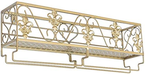 BOCbco Iron Art Wall-Mounted Wine Racks 25Cm10Cm 1