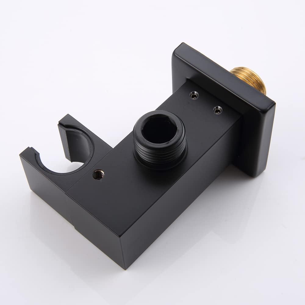 AYIVG Adjustable Handheld Shower Holder Bracket Black Finish