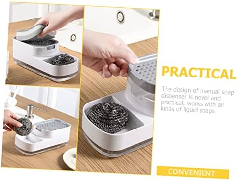 SOPOTUTU Foaming Soap Dispenser for Kitchen Dish Soap