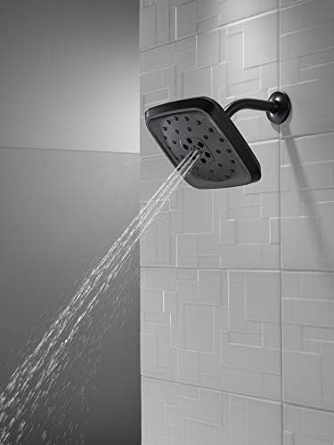 Delta H2Okinetic 4-Setting Shower Head Matte Black