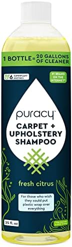 Puracy Professional Carpet Cleaner Detergent 25 Oz Natural Pet Safe