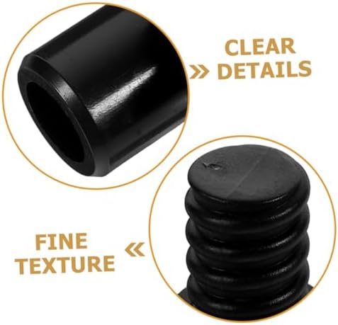 4pcs Callaron Plastic Broom Handle Threaded Tips