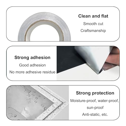 QILIMA Aluminum Foil Tape 2x66 for HVAC Repair