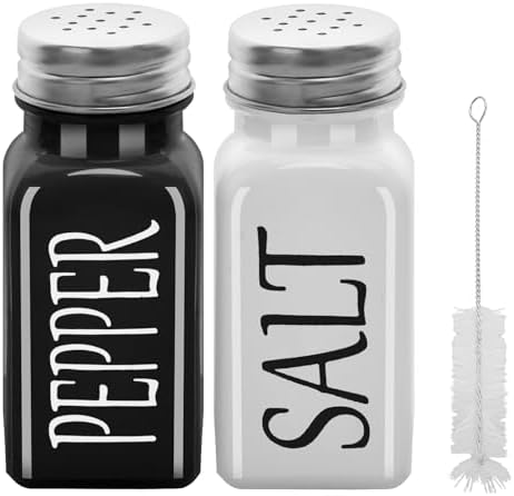 eispap 28 OZ Salt Pepper Shakers Set 2pcs 1