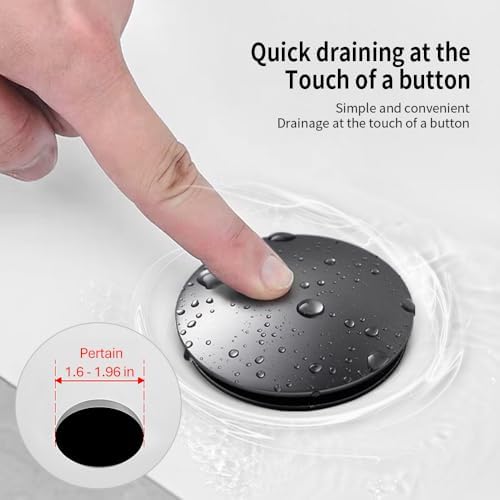 YZZY Pop-up Drain with Overflow and Hair Catcher