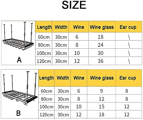 ALDEPO Wine Rack - Floating Stemware Holder with Storage Shelf