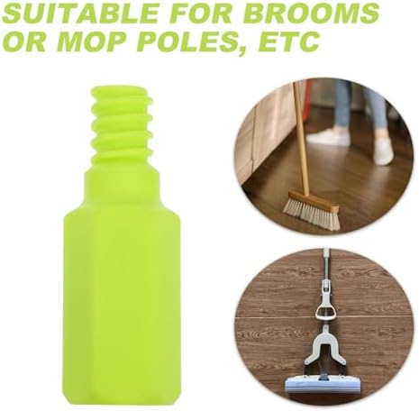 Minkissy Heavy Duty Threaded Tip Replacement for Mop Brooms