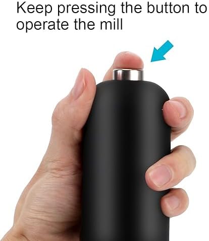 Electric Spice Grinder With LED Light - Salt Pepper Shaker Set