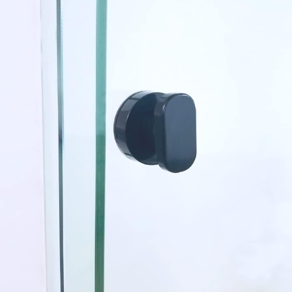 WANLIAN Suction Cup Handle with Vacuum Lock Black Trumpet Design