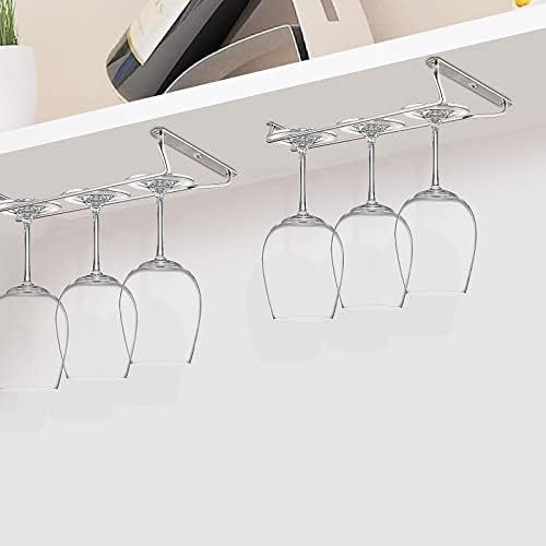 CUKE2BEET 118 Inch Stemware Rack for Cabinet Kitchen Bar