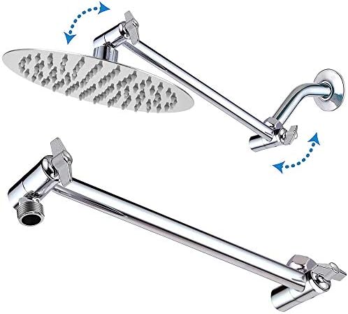 NearMoon Rain Shower Head with 11 Adjustable Arm 1