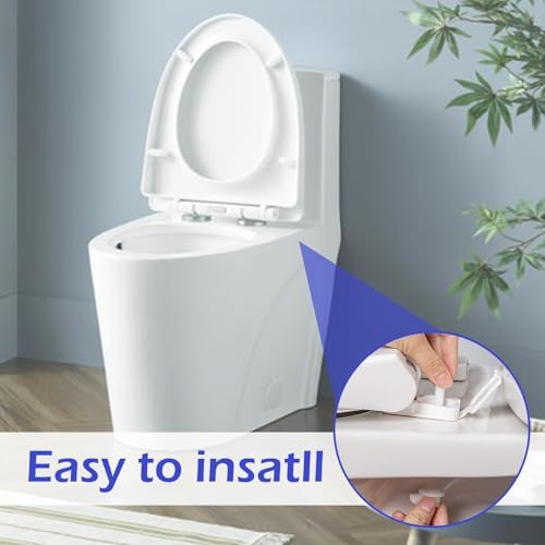 Wuffove Toilet Seat Screws Replacement Kit 4 Pieces