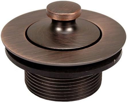 Plumb USA Lift Turn Bathtub Drain Antique Copper Finish