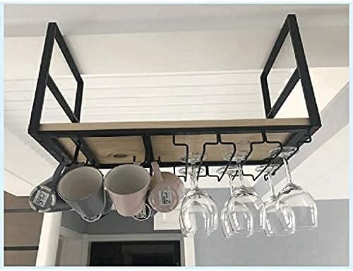 Wine Rack Ceiling Wall-Mounted Holder 100Cm